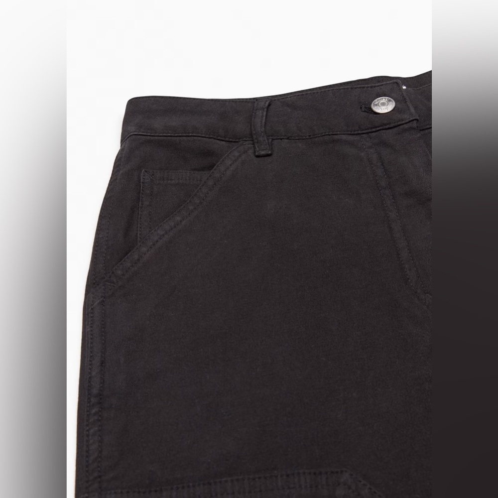Wilfred Free Aritzia Brennan Carpenter Black Pants Size 0 Pockets Loop Cotton - Picture 9 of 16